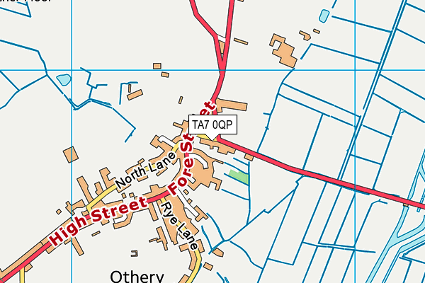 TA7 0QP map - OS VectorMap District (Ordnance Survey)