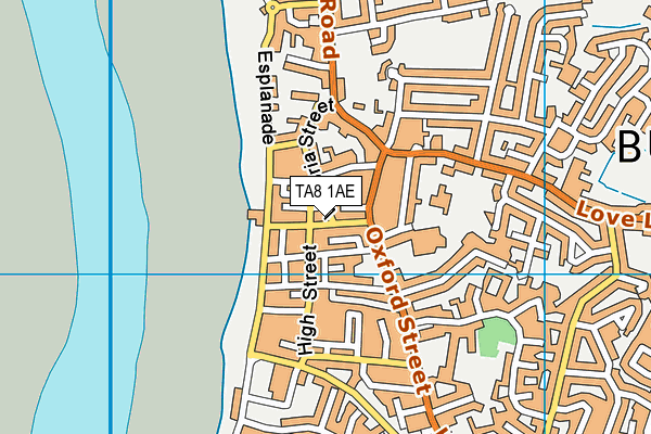 Map of A & F LETTINGS LIMITED at district scale