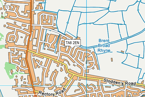 TA8 2EN map - OS VectorMap District (Ordnance Survey)