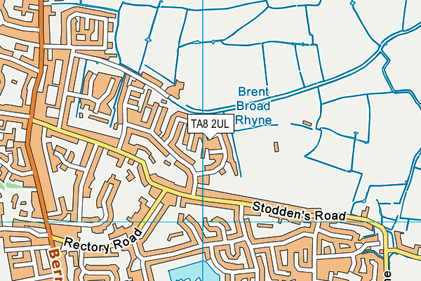 TA8 2UL map - OS VectorMap District (Ordnance Survey)