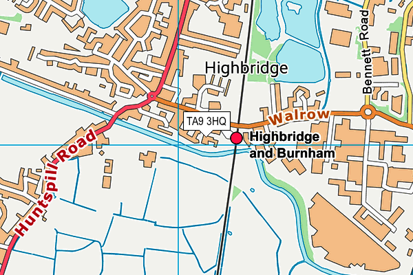 TA9 3HQ map - OS VectorMap District (Ordnance Survey)