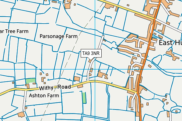TA9 3NR map - OS VectorMap District (Ordnance Survey)
