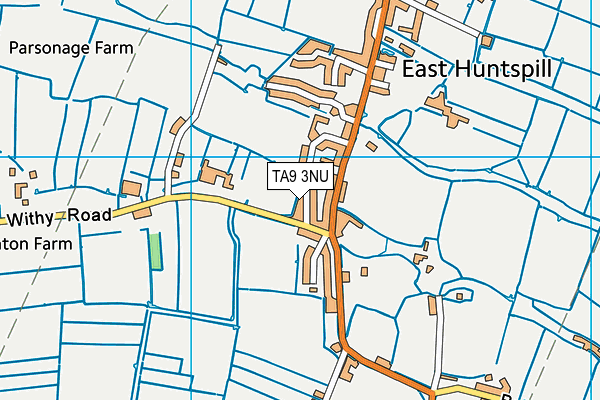 TA9 3NU map - OS VectorMap District (Ordnance Survey)