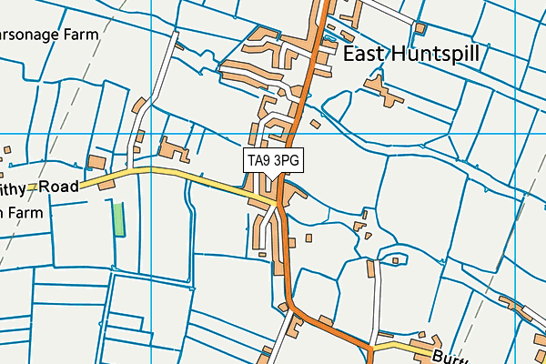 TA9 3PG map - OS VectorMap District (Ordnance Survey)