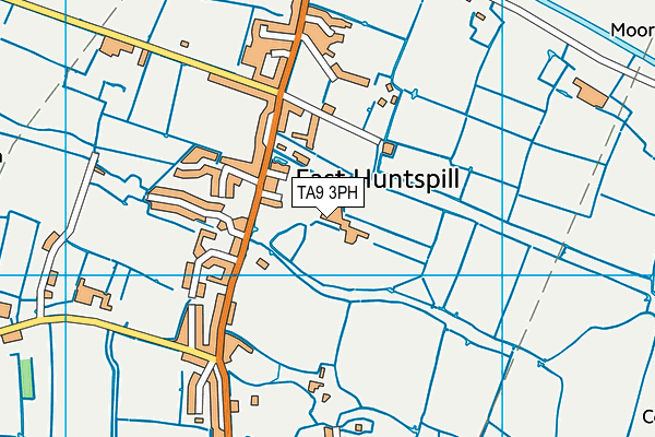 TA9 3PH map - OS VectorMap District (Ordnance Survey)