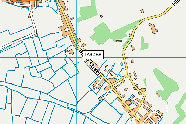 TA9 4BB map - OS VectorMap District (Ordnance Survey)