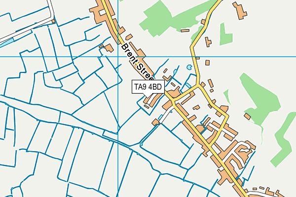 TA9 4BD map - OS VectorMap District (Ordnance Survey)