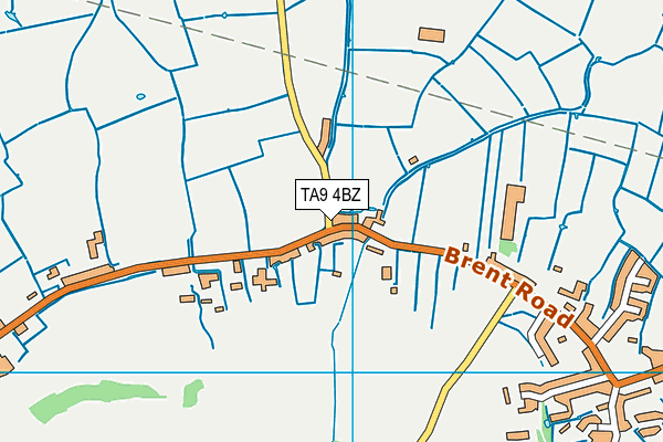 TA9 4BZ map - OS VectorMap District (Ordnance Survey)