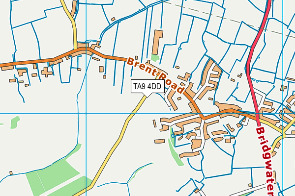 TA9 4DD map - OS VectorMap District (Ordnance Survey)