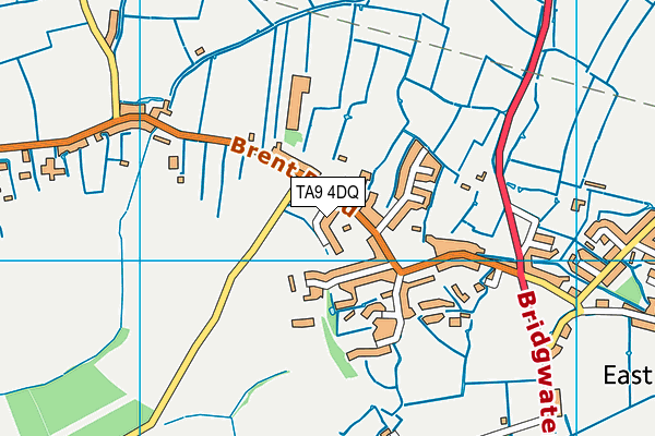 TA9 4DQ map - OS VectorMap District (Ordnance Survey)