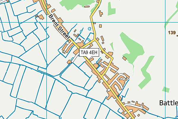 TA9 4EH map - OS VectorMap District (Ordnance Survey)