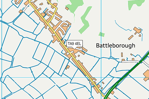 TA9 4EL map - OS VectorMap District (Ordnance Survey)