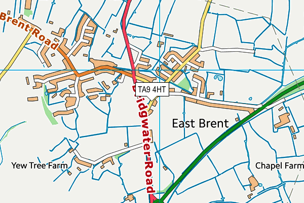 TA9 4HT map - OS VectorMap District (Ordnance Survey)