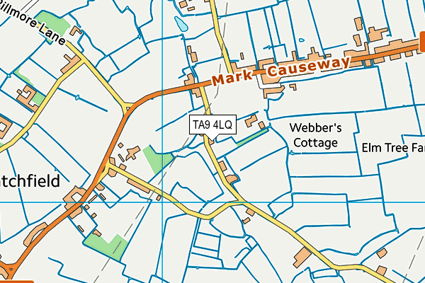 TA9 4LQ map - OS VectorMap District (Ordnance Survey)