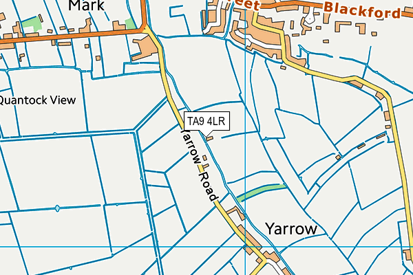 TA9 4LR map - OS VectorMap District (Ordnance Survey)