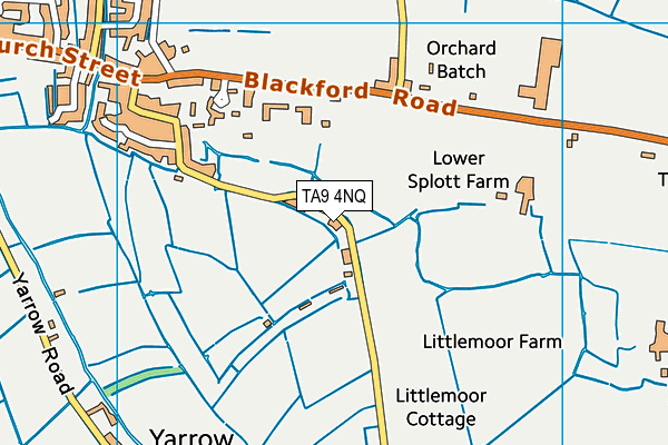 TA9 4NQ map - OS VectorMap District (Ordnance Survey)