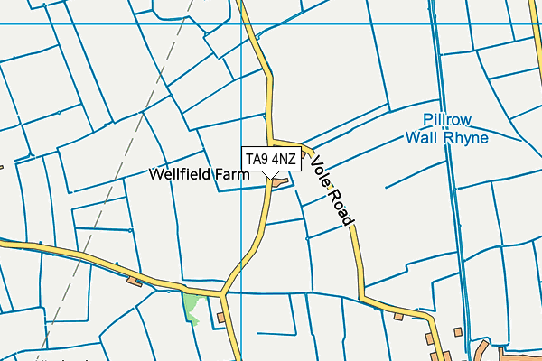 TA9 4NZ map - OS VectorMap District (Ordnance Survey)