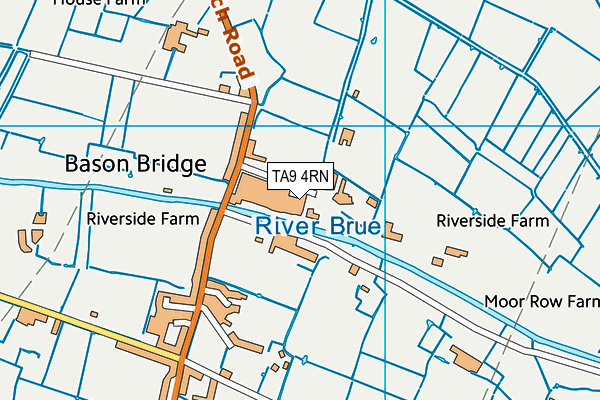 TA9 4RN map - OS VectorMap District (Ordnance Survey)