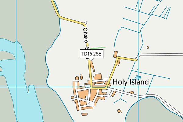 TD15 2SE map - OS VectorMap District (Ordnance Survey)