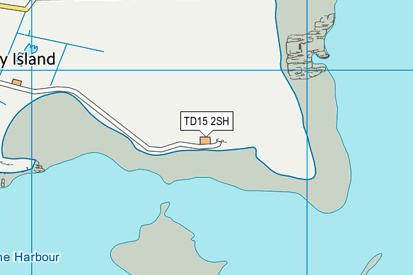 TD15 2SH map - OS VectorMap District (Ordnance Survey)