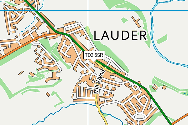 Map of LAUDER CONVENIENCE LTD at district scale