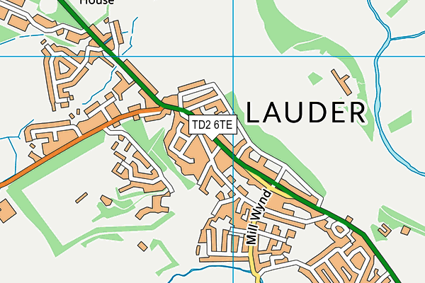 Map of PURPLE PLUM LAUDER LTD at district scale