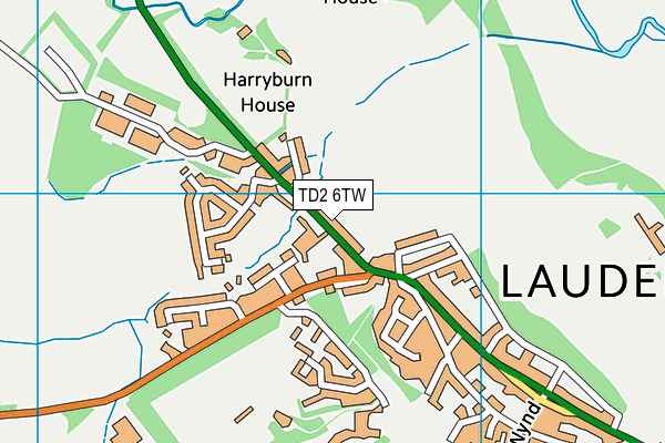 Map of THE LAUDERDALE HOTEL LTD at district scale