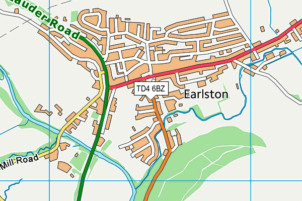 Map of SCOTTS GARAGE EARLSTON LIMITED at district scale