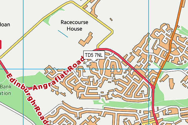 TD5 7NL map - OS VectorMap District (Ordnance Survey)