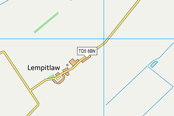 TD5 8BN map - OS VectorMap District (Ordnance Survey)