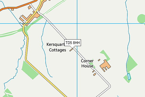 TD5 8HH map - OS VectorMap District (Ordnance Survey)