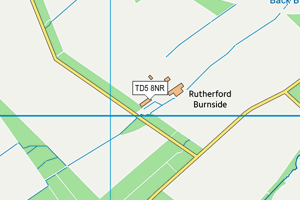 TD5 8NR map - OS VectorMap District (Ordnance Survey)
