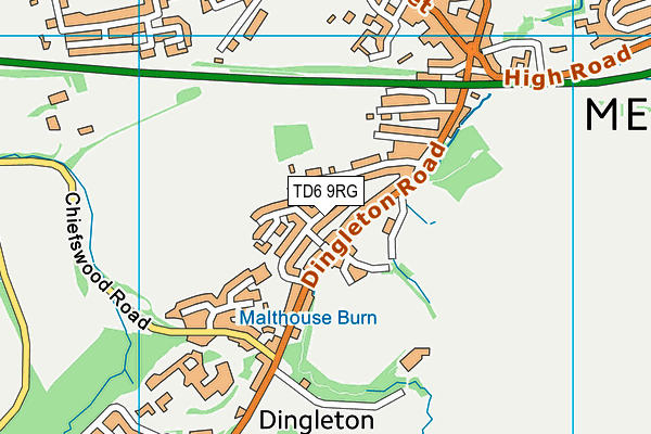 Map of BLUDGEON INC LIMITED at district scale