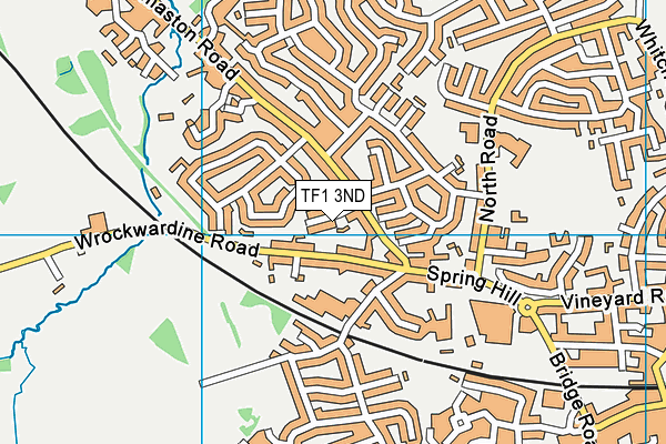 TF1 3ND map - OS VectorMap District (Ordnance Survey)