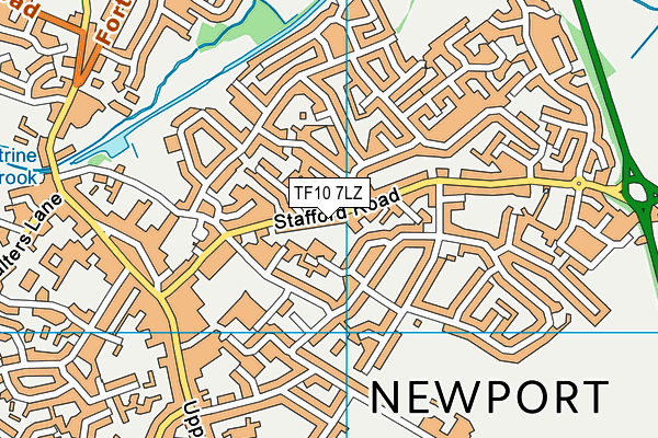 Map of NEWPORT ELECTRICAL LIMITED at district scale