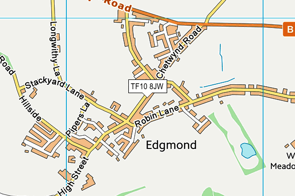 Map of EDGMOND WINES LTD at district scale