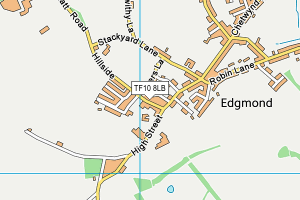 Map of EDGMOND GROUP LIMITED at district scale