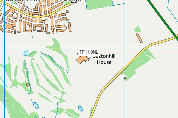 TF11 9NL map - OS VectorMap District (Ordnance Survey)