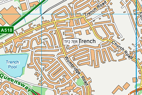 TF2 7ER map - OS VectorMap District (Ordnance Survey)