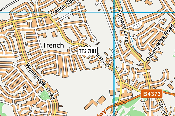 TF2 7HH map - OS VectorMap District (Ordnance Survey)