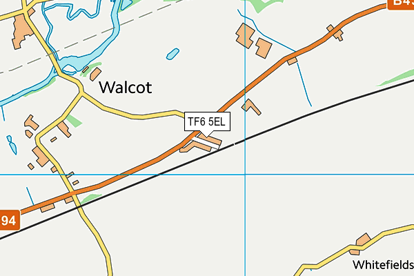 TF6 5EL map - OS VectorMap District (Ordnance Survey)