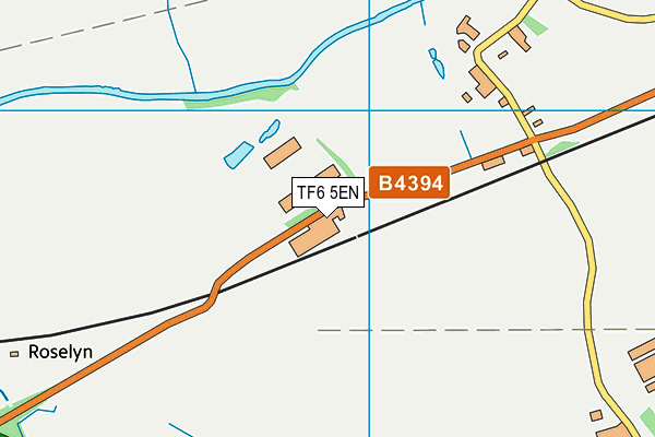 TF6 5EN map - OS VectorMap District (Ordnance Survey)