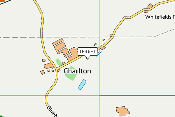 TF6 5ET map - OS VectorMap District (Ordnance Survey)