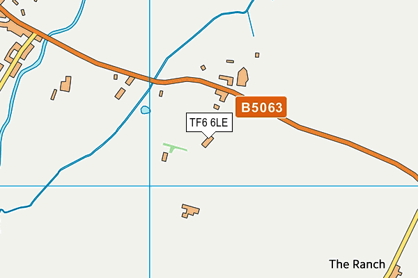 TF6 6LE map - OS VectorMap District (Ordnance Survey)