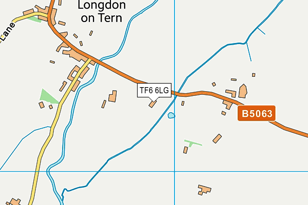 TF6 6LG map - OS VectorMap District (Ordnance Survey)