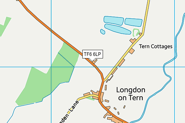 TF6 6LP map - OS VectorMap District (Ordnance Survey)