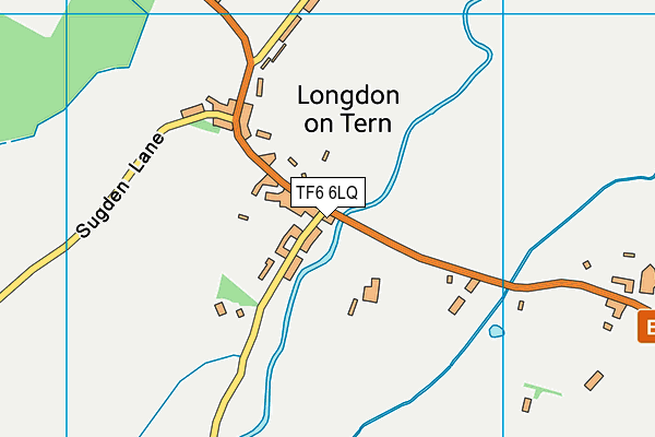 TF6 6LQ map - OS VectorMap District (Ordnance Survey)