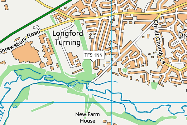 TF9 1NN map - OS VectorMap District (Ordnance Survey)