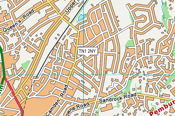 Map of OUR NUPTIALS LTD at district scale