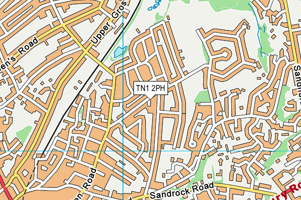 TN1 2PH map - OS VectorMap District (Ordnance Survey)